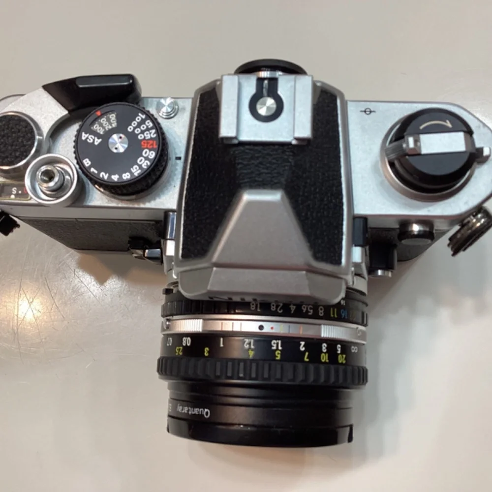 Nikon Camera Single Lens Reflex FM with 50 mm Lens